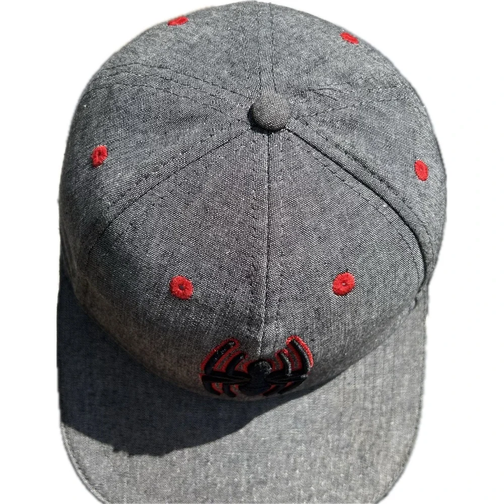 Marvel‎ Spider-Man Snapback Hat Boys OSFM Grey Red Superhero Comic Core Style
